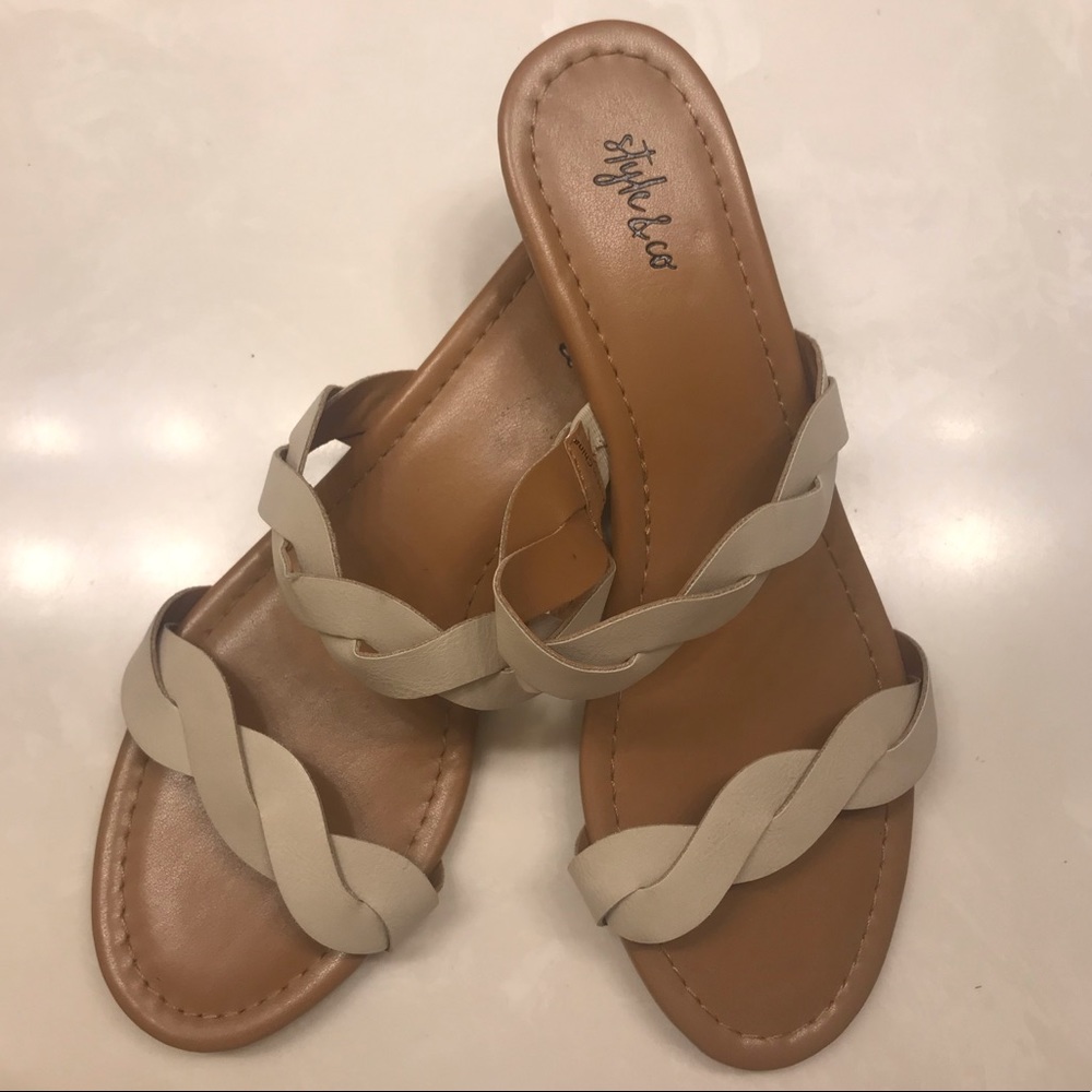 Twisted Strap Sandals